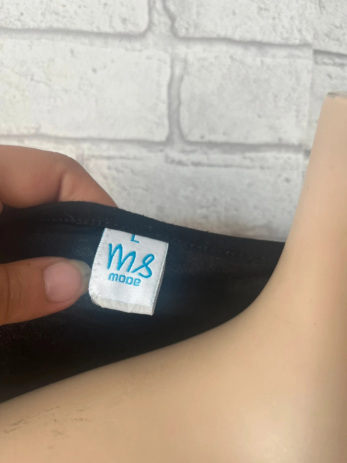 Haut drapé noir M&S Mode – Taille 40– bon état – photo 2